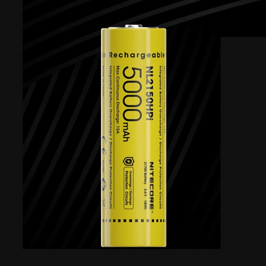 1Pcs NL2150HPi 21700 Li-ion Battery 5000mAh 15A Type-C USB Charging Rechargeable Battery For Flashlights E Cigs Home Tools Electric Bike 1Pcs NL2150HPi 21700 Li-ion Battery 5000mAh 15A Type-C USB Charging Rechargeable Battery For Flashlights E Cigs Home Tools Electric Bike