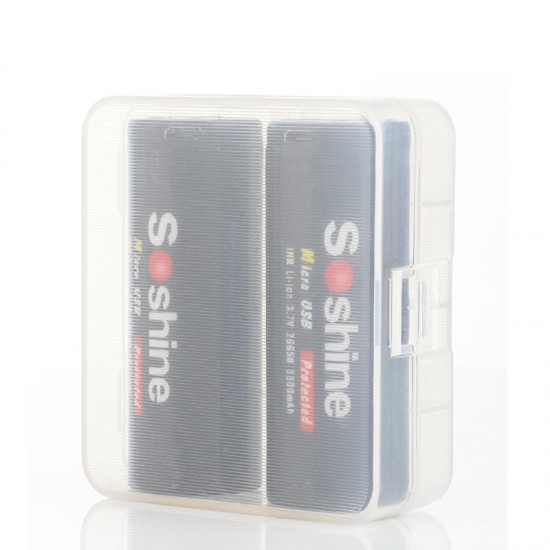 1Pcs 26650USB 3.6V 5500mAh USB Rechargeable 26650 Li-ion Battery With Protected Board USB Port