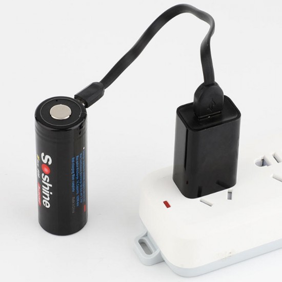 1Pcs 26650USB 3.6V 5500mAh USB Rechargeable 26650 Li-ion Battery With Protected Board USB Port 1Pcs 26650USB 3.6V 5500mAh USB Rechargeable 26650 Li-ion Battery With Protected Board USB Port