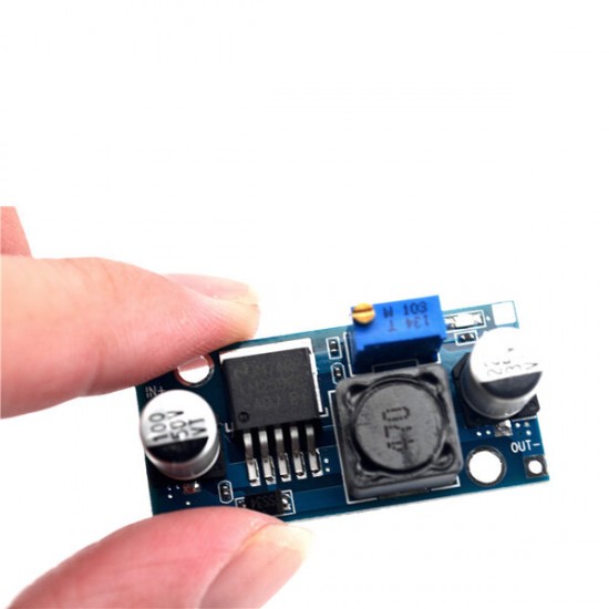 1pcs 2596S LM2596S 3A Adjustable Step-down DC-DC Power Supply Module 1pcs 2596S LM2596S 3A Adjustable Step-down DC-DC Power Supply Module