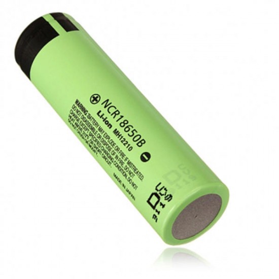 1pcs NCR18650B 3400mAH 3.7 V Unprotected Rechargeable li-ion Battery