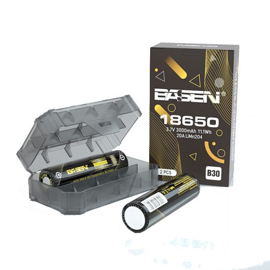 2PCS 3000mAh 20A Larger Current 18650 Battery Hight Power Discharge Li-ion Rechargeable Batteries 2PCS 3000mAh 20A Larger Current 18650 Battery Hight Power Discharge Li-ion Rechargeable Batteries