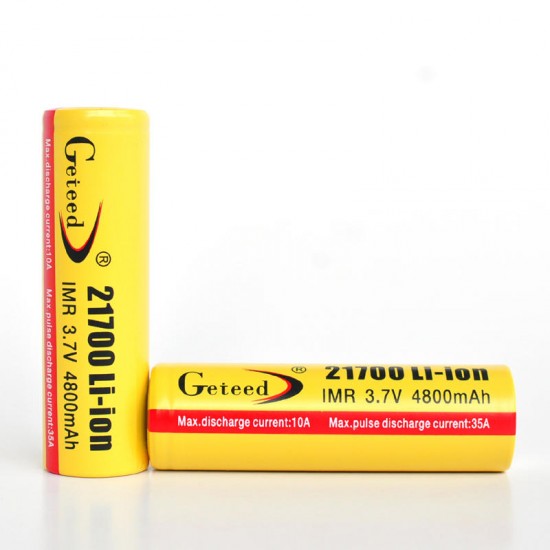 2PCS 3.7v 4800mAh 35A High Power 21700 20700 Rechargeable Li-ion Battery 2PCS 3.7v 4800mAh 35A High Power 21700 20700 Rechargeable Li-ion Battery