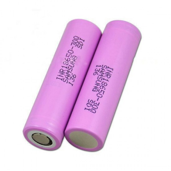 2PCS INR18650-30Q 3000mah 20A Flat Top Protected Power 18650 Li-ion Battery for Samsung 2PCS INR18650-30Q 3000mah 20A Flat Top Protected Power 18650 Li-ion Battery for Samsung