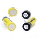 2PCS LR 18650 3.7V 2200mAh Rechargeable Lithium Battery for Flashlight Tools