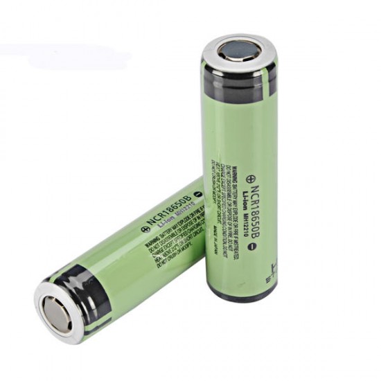 2PCS NCR18650B 3400mAh 3.7V Gold Plating Protected Rechargeable Li-ion Battery 2PCS NCR18650B 3400mAh 3.7V Gold Plating Protected Rechargeable Li-ion Battery