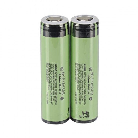 2PCS NCR18650B 3400mAh 3.7V Gold Plating Protected Rechargeable Li-ion Battery 2PCS NCR18650B 3400mAh 3.7V Gold Plating Protected Rechargeable Li-ion Battery