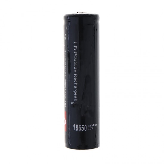 2PCS 3.2v 1800mah 18650 LiFePO4 Battery With Protected PCB + Battery Case