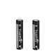 2PCS 3.7V 600mAh 10440 Li-ion Rechargeable Battery Batteries With Protected PCB for LED Flashlights Headlamps Bicycle Lamp