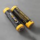 2Pcs P18650-Tube 3.7V Recharging 18650 Battery Flashlight With Smart Battery Charger