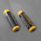 2Pcs P18650-Tube 3.7V Recharging 18650 Battery Flashlight With Smart Battery Charger