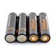 2Pcs 18650P 2600mah 3.7v 18650 Li-ion Lithium Battery With Protected PCB + Battery Case