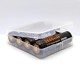 2Pcs 18650P 2600mah 3.7v 18650 Li-ion Lithium Battery With Protected PCB + Battery Case