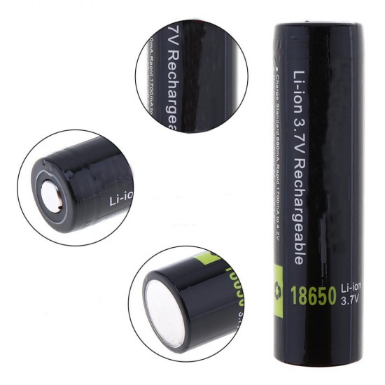 2Pcs 3.7v 3400mah 18650 Battery Protected High Discharge Li-ion Lithium Battery + Box for LED Flashlight Flash Light 2Pcs 3.7v 3400mah 18650 Battery Protected High Discharge Li-ion Lithium Battery + Box for LED Flashlight Flash Light