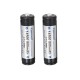 2pcs P1450C 3.7V 800mAh Protected Rechargeable 14500 Li-ion Battery