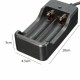 2x 3.7V 3000mAh 18650 Li-ion Battery + EU/US Plug Charger