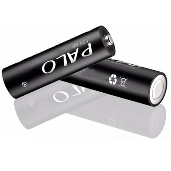 4 Pcs AA Battery USB Rechargeable 1.2V 3000mAh Ni-MH Battery With Storage Box