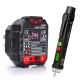 48~250V Electric Socket Outlet Tester +Voltage Tester Pen LCD Display Home Professional Use