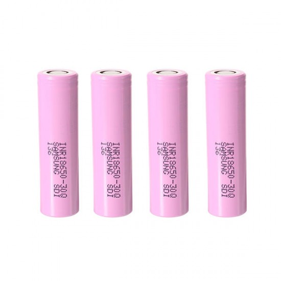 4PCS INR18650-30Q 3000mah 20A Power 18650 Li-ion Battery for Samsung 4PCS INR18650-30Q 3000mah 20A Power 18650 Li-ion Battery for Samsung
