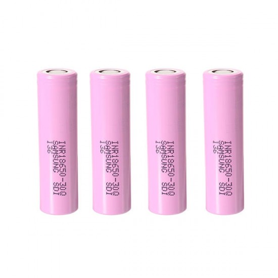 4PCS INR18650-30Q 3000mah 20A Power 18650 Li-ion Battery for Samsung