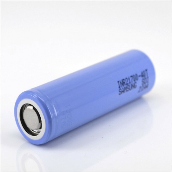 4Pcs New 40T 4000mAh 35A 21700 Power Battery Rechargeable Flashlight Lithium Battery (Flat Top Unprotected)