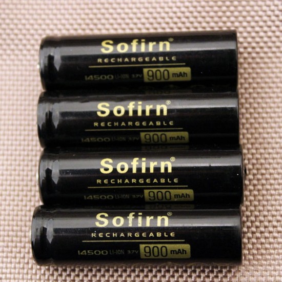 4Pcs 900mAh 14500 Battery Li-ion Batteries For LED Flashlight Camping Hunting 4Pcs 900mAh 14500 Battery Li-ion Batteries For LED Flashlight Camping Hunting