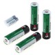 4Pcs 1.2v 2700mah AA Ni-MH Battery Protected Rechargeable Battery + Battery Box