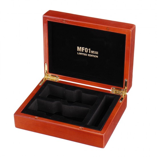 Wooden Box Flashlight Case For MF01 Mini LED Flashlight