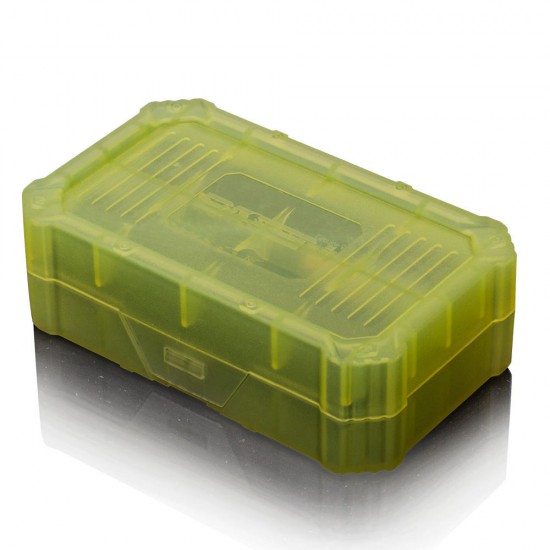 Plastic Battery Holder 2 Pcs 18650 Battery Storange Box Outdoor Hunting Camping Portable Battery Container