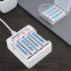 Micro USB AA AAA Battery Charger 4 Slot Indicator Light USB Charging Charger