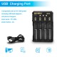 BO4 Pro Smart Li-ion Battery Charger for 14500 18650 26650 21700 SC C Ni-MH Ni-CD Battery