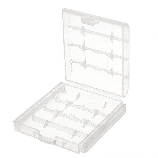 CR123A AA AAA Battery Case Holder Box Storage White CR123A AA AAA Battery Case Holder Box Storage White