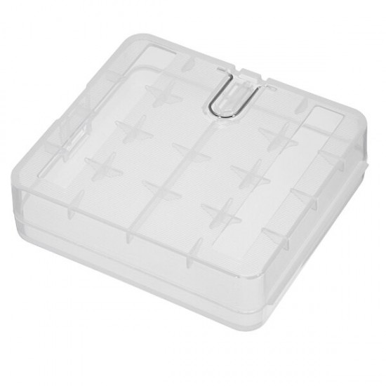 Hard Portable Plastic Storage Box Case Holder For 4 x 18650 Battery Hard Portable Plastic Storage Box Case Holder For 4 x 18650 Battery