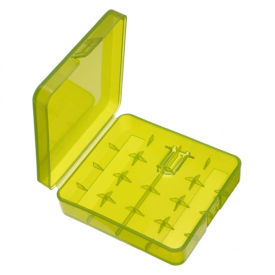 Hard Portable Plastic Storage Box Case Holder For 4 x 18650 Battery Hard Portable Plastic Storage Box Case Holder For 4 x 18650 Battery