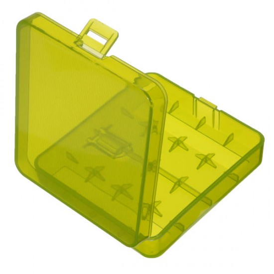 Hard Portable Plastic Storage Box Case Holder For 4 x 18650 Battery Hard Portable Plastic Storage Box Case Holder For 4 x 18650 Battery