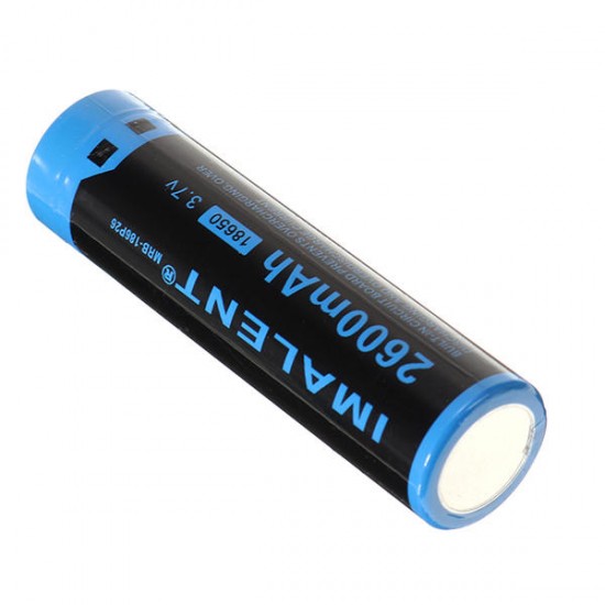 MRB-186P26 3.7V 2600mah 18650 Protected Rechargeable Li-ion Battery