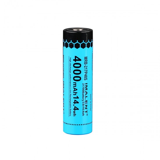 MRB-217P40S 4000mAh High-Capacity 21700 Battery Type-C Rechargeable Battery For LED Flashlight