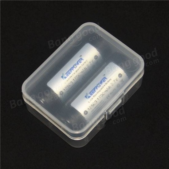 D2 Dual Use Battery Plastic Case For 18500/18350