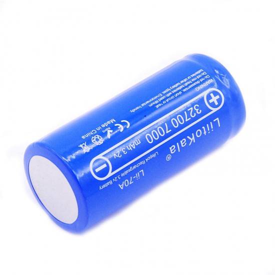 3.2V 32700 7000mAh Rechargerable Battery