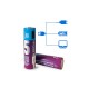 4 Pcs DC 5V 1300mWh USB Rechargeable AA Battery Ni-Zn No.5 Battery