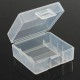 2x 18350 Battery Transparent Hard Plastic Storage Case Cover 2x 18350 Battery Transparent Hard Plastic Storage Case Cover