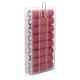 8x 18650 Battery Transparent Hard Plastic Storage Case Cover