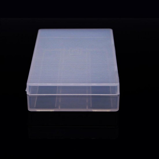 8x 18650 Battery Transparent Hard Plastic Storage Case Cover