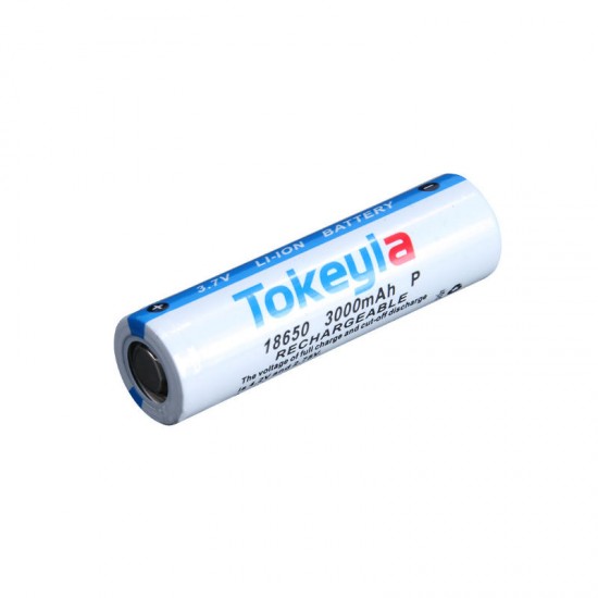 1 Pcs 2600mAh 18650 Battery 3.7V Protected Rechargeable Flashlight Power Camping Hunting Portable Li-ion Battery