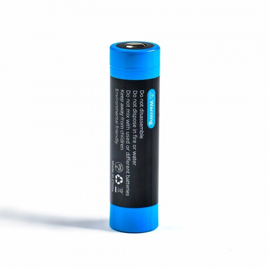 ABE2600C 18650 2600mAh Rechargeable Li-ion Battery with Protection Board High Capacity LED Flashlight Battery