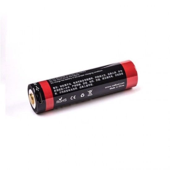 UB18-35 1 Pcs 3500mAh USB Rechargeable 18650 Battery For Flashlight Electric Bike