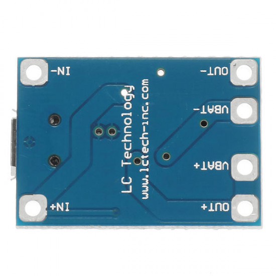 10Pcs Micro USB TP4056 Charge And Discharge Protection Module Over Current Over Voltage Protection 18650