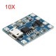 10Pcs Micro USB TP4056 Charge And Discharge Protection Module Over Current Over Voltage Protection 18650