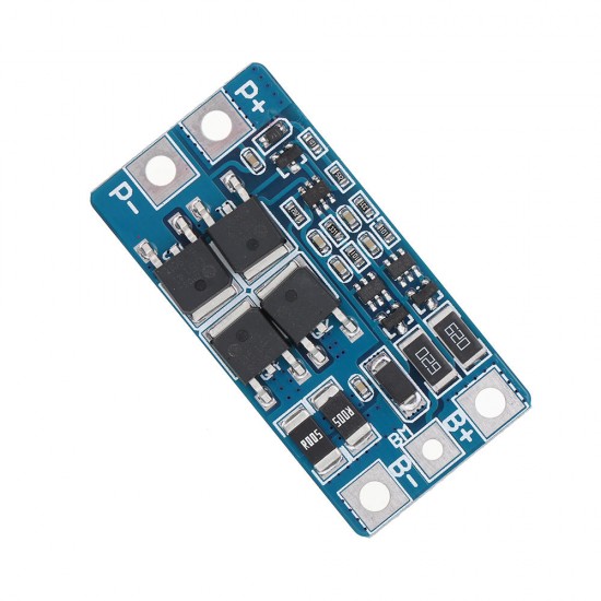 10pcs 2S 10A 7.4V 18650 Lithium Battery Protection Board 8.4V Balanced Function Overcharged Protection