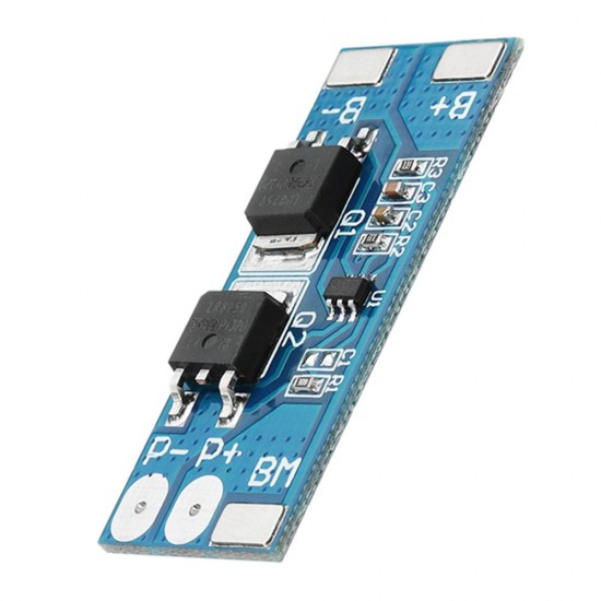 10pcs 2S 7.4V 8A Peak Current 15A 18650 Lithium Battery Protection Board With Over-Charge Discharge Protection Function